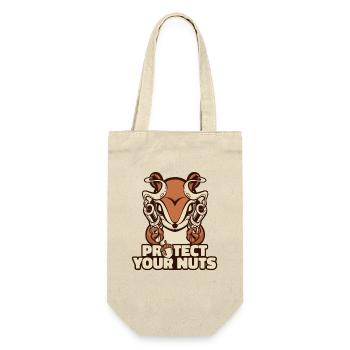 Protégez vos noix écureuil renard écureuil - Sac à bouteille - nature - Devant