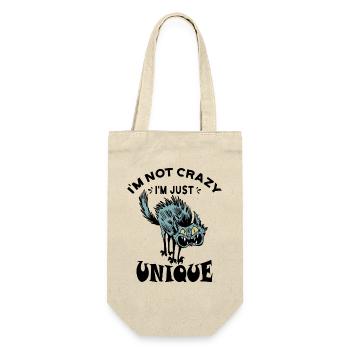 Je ne suis pas fou, je suis juste unique - Sac à bouteille - nature - Devant