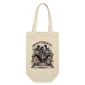 skull demon engine biker tshirt for girls - Gift Bag for Bottles - nature - Front