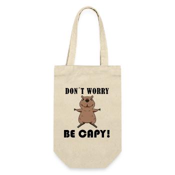 Capybara Capybara Cadeau - Sac à bouteille - nature - Devant