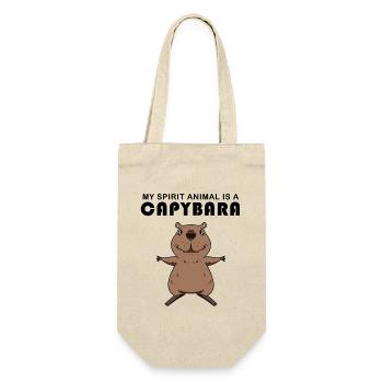 Capybara Capybara Cadeau - Sac à bouteille - nature - Devant