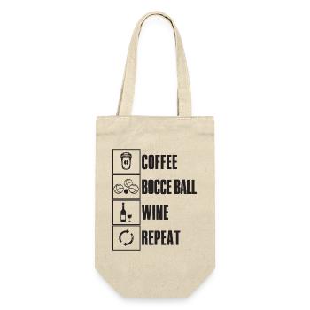 Bocce Saying Bocce Ball with Jack Bocci Game Bocce - Gift Bag for Bottles - nature - Front