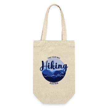 Find your way Hiking Austria - Gift Bag for Bottles - nature - Front