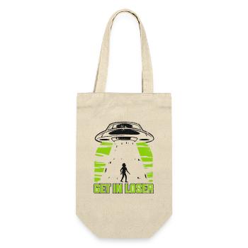 Get In Loser Conspiracy Außerirdischer Ufo Alien - Sac à bouteille - nature - Devant