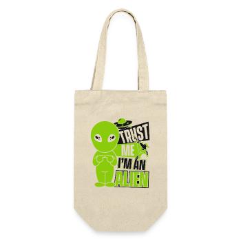 Croyez-moi, je suis une conspiration extraterrestre d’ovnis - Sac à bouteille - nature - Devant