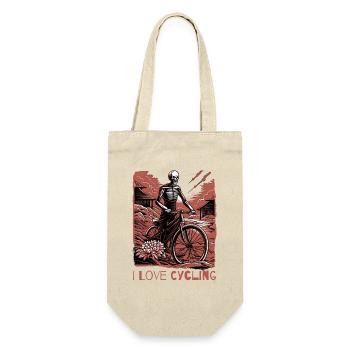 J’adore faire du vélo - Sac à bouteille - nature - Devant