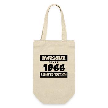 1966 - Born 1966 - Fantastic since 1966 - Gift Bag for Bottles - nature - Front