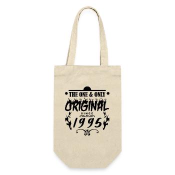 1995 - Year of construction 1995 - Born 1995 - Gift Bag for Bottles - nature - Front