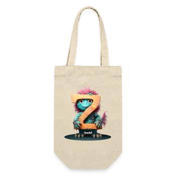 Exotic Chicken with Letter Z - Gift Bag for Bottles - nature - Front