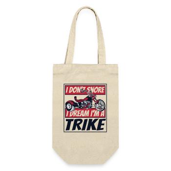 Je ne ronfle pas Je rêve que je suis un Trike Trikebike - Sac à bouteille - nature - Devant
