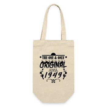 1949 - Year of construction 1949 - Born 1949 - Gift Bag for Bottles - nature - Front