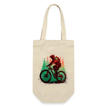 Vintage VTT VTT Cycliste de descente - Sac à bouteille - nature - Devant