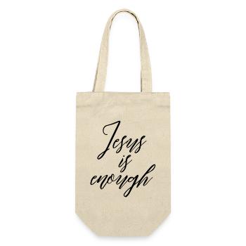 Jésus est suffisant - Sac à bouteille - nature - Devant