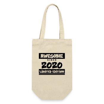 2020 - Vintage 2020 - Fantastic since 2020 - Gift Bag for Bottles - nature - Front