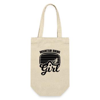 Mountain biker - Gift Bag for Bottles - nature - Front