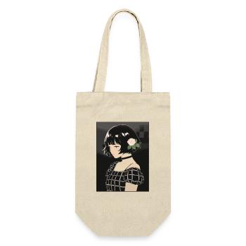 Dessin animé Manga Anime Fille japonaise - Sac à bouteille - nature - Devant