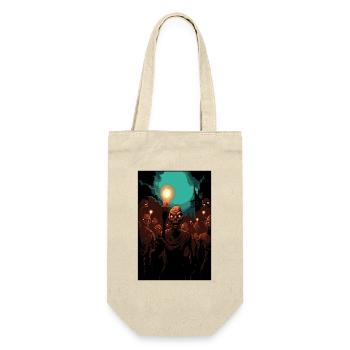 Parody of the Zombie Lynch Mob - Gift Bag for Bottles - nature - Front