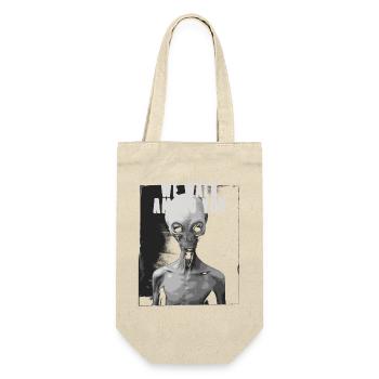 We Walk Among You Außerirdischer Geschenk Weltraum - Geschenkbeutel für Flaschen - Natur - Vorne