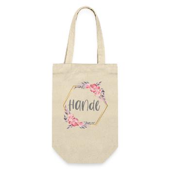 Mains Femme Turque Prénom Turquie Cadeau De Bébé - Sac à bouteille - nature - Devant