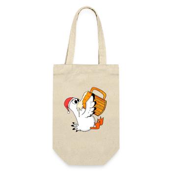 Seagull Beer Christmas - Gift Bag for Bottles - nature - Front