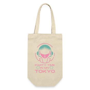 Party Time In My Tokyo - Gift Bag for Bottles - nature - Front