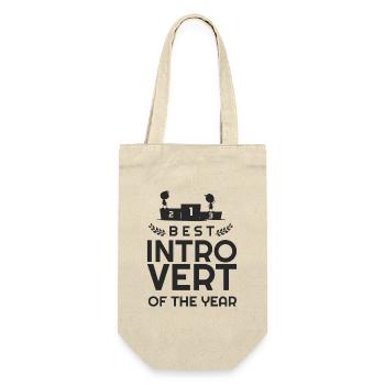 Si vous êtes introverti, prenez-le !! - Sac à bouteille - nature - Devant