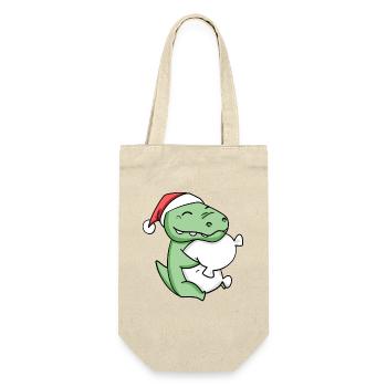 Crocodile Mignon Fatigué Dormir À Noël - Sac à bouteille - nature - Devant
