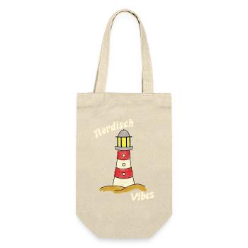 Nordic Vibes - Lighthouse - Gift Bag for Bottles - nature - Front