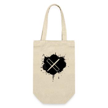 Pen and Ruler Sketch - Gift Bag for Bottles - nature - Front