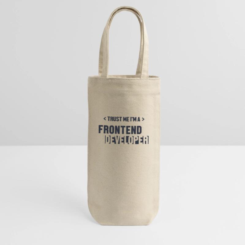 Trust Me I'm Frontend Developer Developer Gift Bag for Bottles