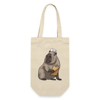 Capybara Nurse - Gift Bag for Bottles - nature - Front