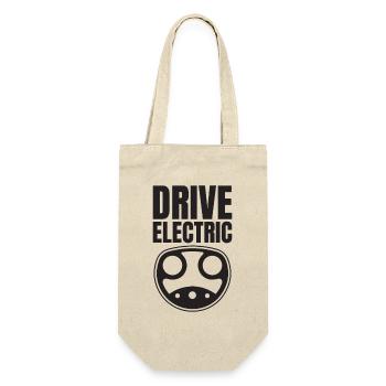Drive Electric Supercharge - Fans de voitures électriques - Sac à bouteille - nature - Devant