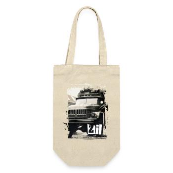 ZIL 131 DDR - Geschenkbeutel für Flaschen - Natur - Vorne