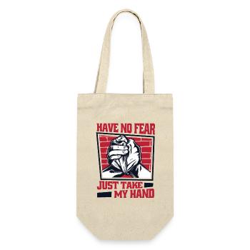 N’ayez crainte, prenez simplement mon bras de techniques de main - Sac à bouteille - nature - Devant