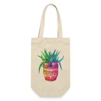Aloe You Succulent Plant Gardening Gardener - Gift Bag for Bottles - nature - Front
