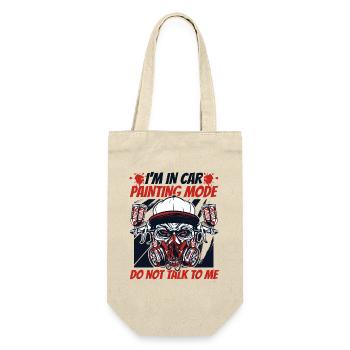 In Car Painting Mode Don't Talk To Me Vehicle Car - Gift Bag for Bottles - nature - Front