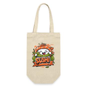 Cheerful Sushi - Gift Bag for Bottles - nature - Front