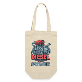 Diesel Engines Power - Gift Bag for Bottles - nature - Front