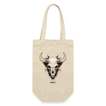 The skull of a cow bull - Gift Bag for Bottles - nature - Front