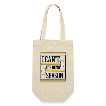 It's Demo Season Home Improvement Experts House - Gift Bag for Bottles - nature - Front