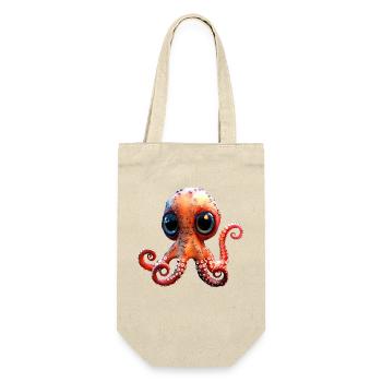 Octopus Small Octopus Cuttlefish Cute Octopus - Gift Bag for Bottles - nature - Front