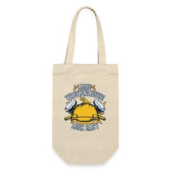 I Make Wrecking House Look Easy Experts House - Gift Bag for Bottles - nature - Front