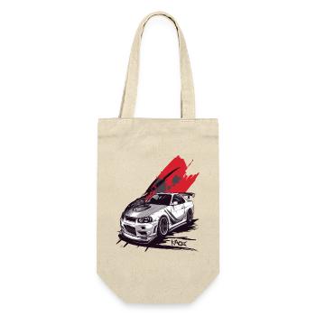 Super Cool and Impressive JDM Muscle Car - Gift Bag for Bottles - nature - Front