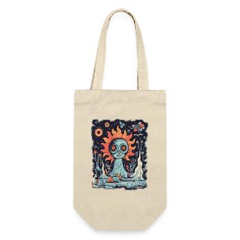 Sunflower from hell - Gift Bag for Bottles - nature - Front
