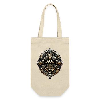 GPS Tracking Sticker - Gift Bag for Bottles - nature - Front