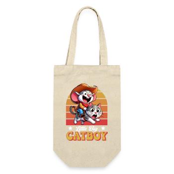 Cowboy Mouse chevauche le chat - Little Big Catboy - Sac à bouteille - nature - Devant