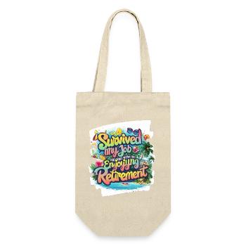 Lebensphase Retreat Surreale Illustration - Geschenkbeutel für Flaschen - Natur - Vorne