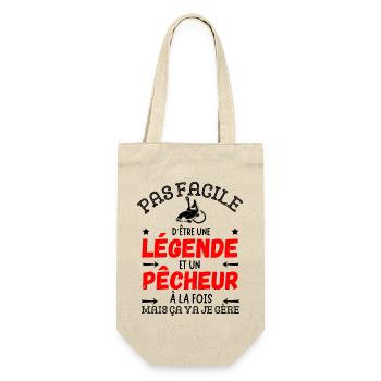 A FISHING LEGEND - Gift Bag for Bottles - nature - Front