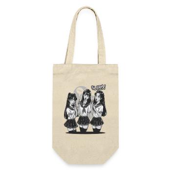 Conception de fille d’anime - Sac à bouteille - nature - Devant