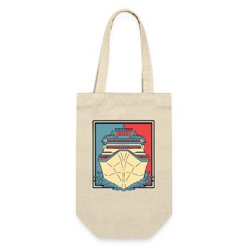 Cruise Ship Passenger Ship Cruising Crew Cruise - Gift Bag for Bottles - nature - Front